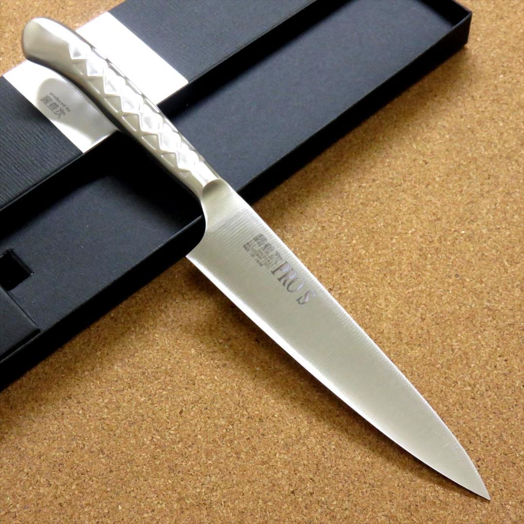 関の刃物 ペティナイフ 130mm PRO-S オールステンレス 小型 果物包丁