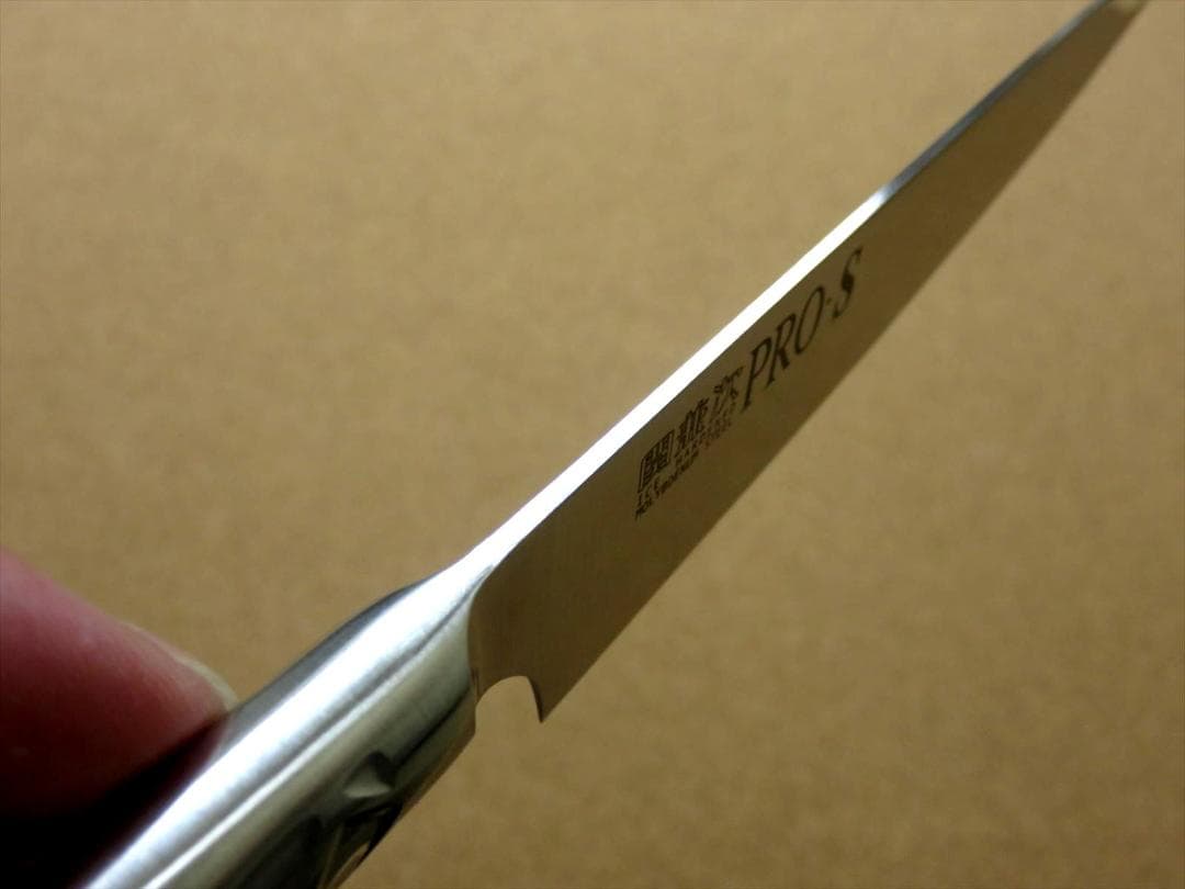 関の刃物 ペティナイフ 130mm PRO-S オールステンレス 小型 果物包丁