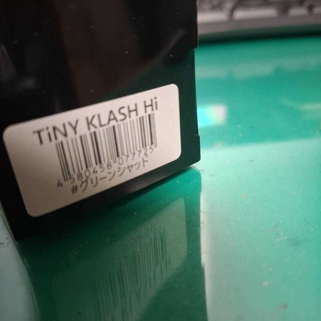 限定　DRT　タイニークラッシュ　グリーンシャッド　Hi　TiNY KLASH