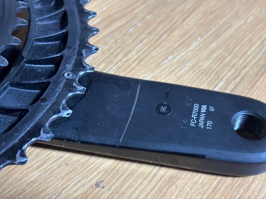 Shimano fc-r7000 170mm クランクセット