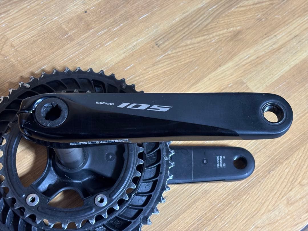 Shimano fc-r7000 170mm クランクセット