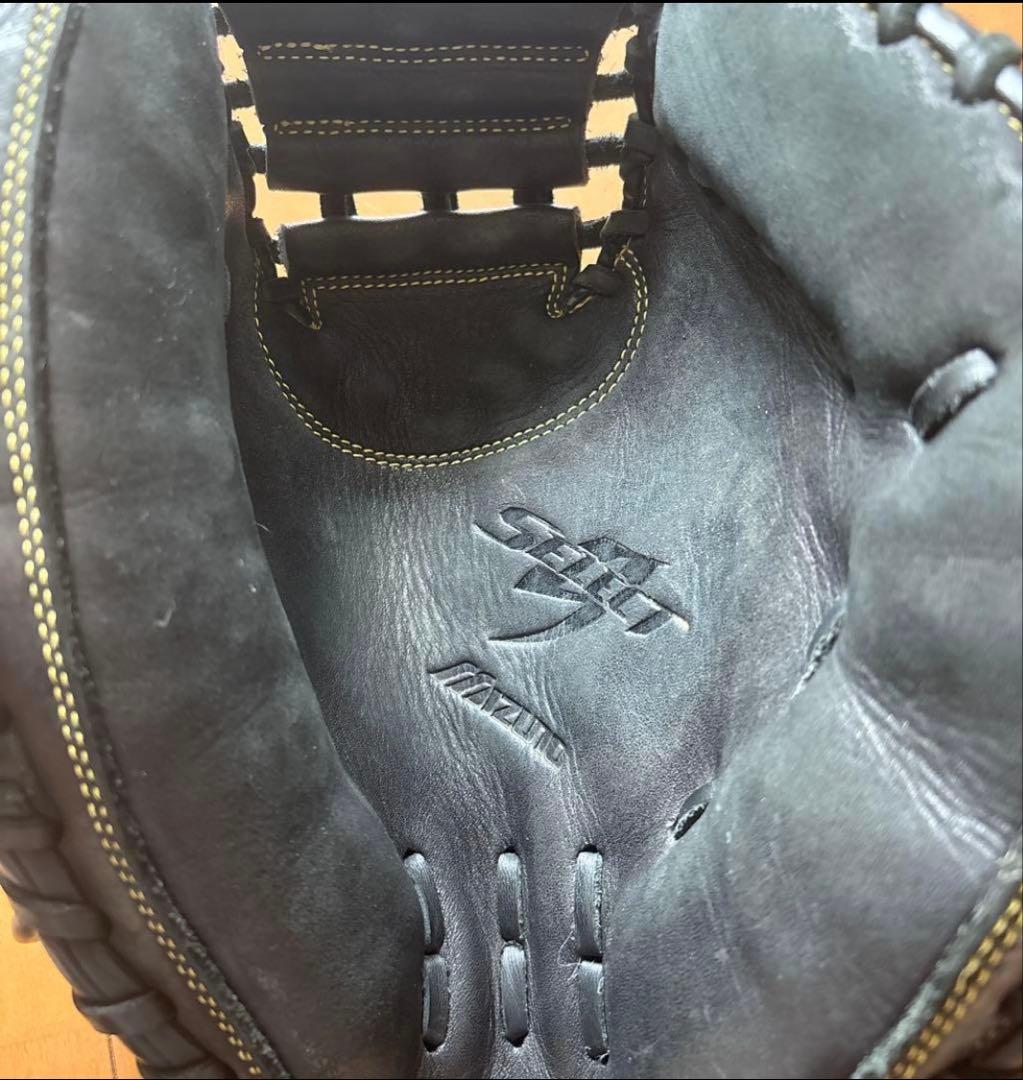 Mizuno 軟式キャッチャーミット黒