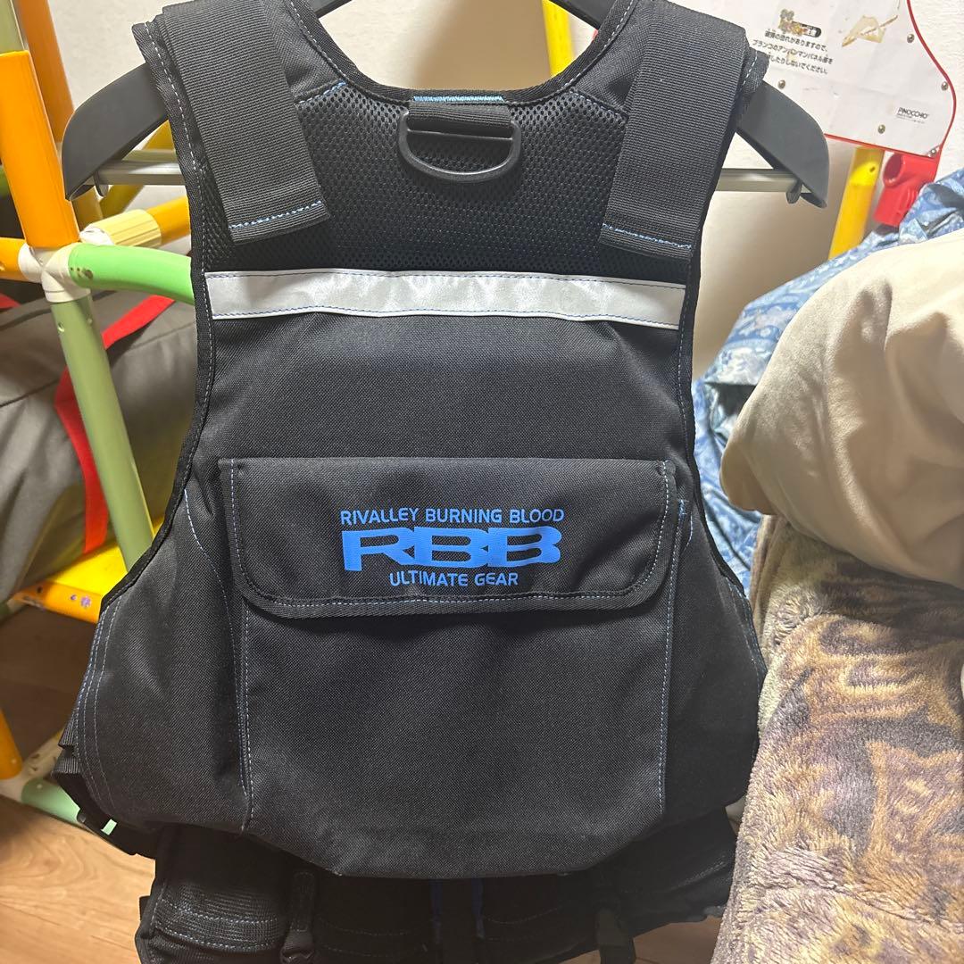 RBB フィッシングベスト ブラック週末セール