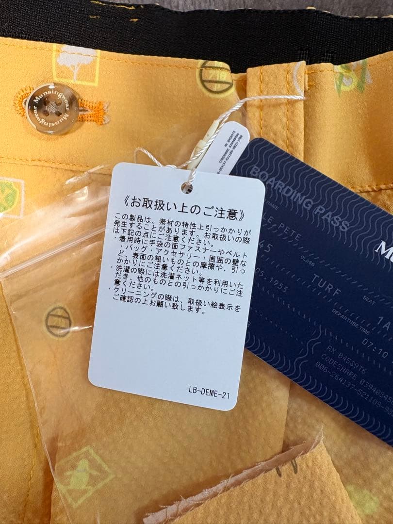 マンシングウェア⭐︎新品ハーフパンツ⭐︎サイズ79-83⭐︎定価19,800円