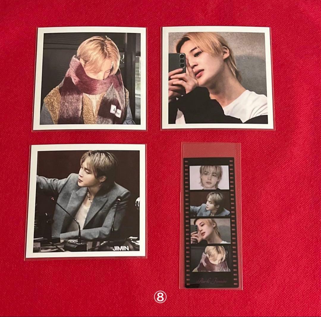 BTS ロングステッカー・ブックマーク・ホログラム両面フォトカード♡Jimin