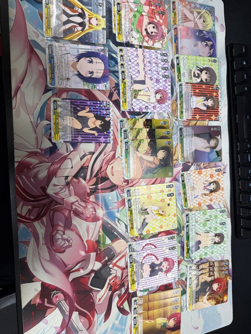 ヴァイスシュヴァルツ やみかん　デッキ　スリーブ付き
