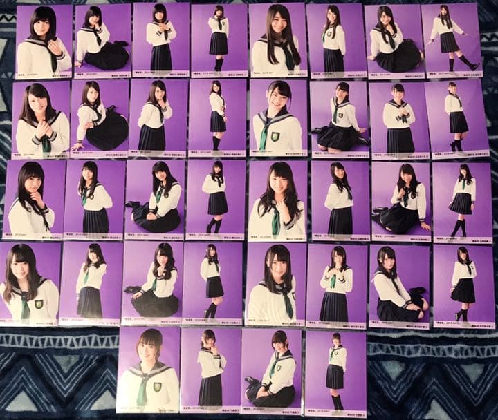 欅坂46 欅宣言 2016 5月 MAY 4種コンプ 生写真