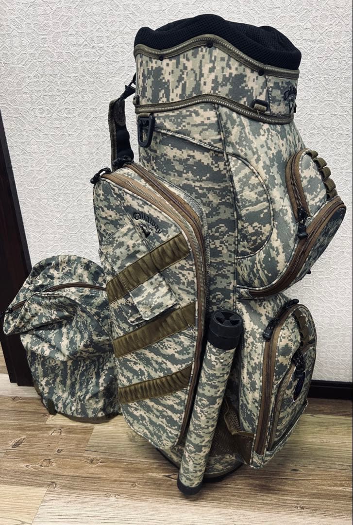 超希少！限定品デジタルCallaway 迷彩USA・キャディバッグ