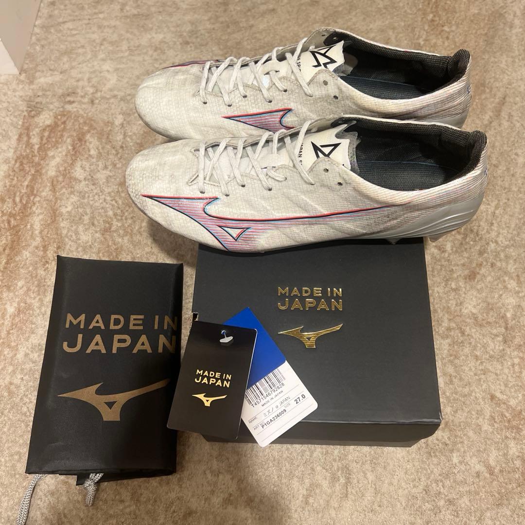 値下げMIZUNO ミズノアルファ JAPAN 27.0cm