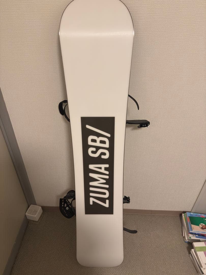 スノーボード ダークウッド ブラックバインディング
