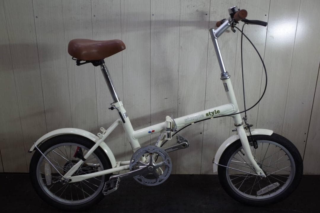 人気！SIMPLE STYLE 16インチ 折り畳み自転車