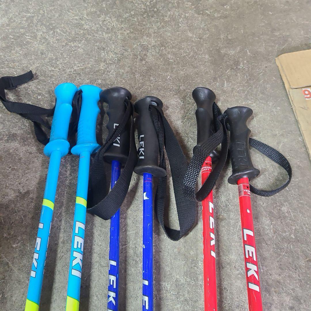 LEKI レキ ストック 100cm 3本セット