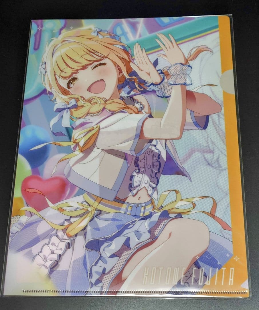 【おもち】学園アイドルマスター　スイパラコラボ　クリアファイル　５枚セット
