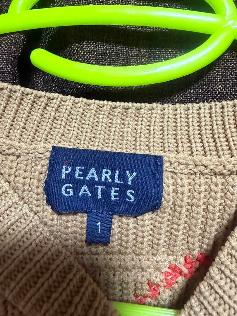 PEARLY GATES アーガイルセーター サイズ1