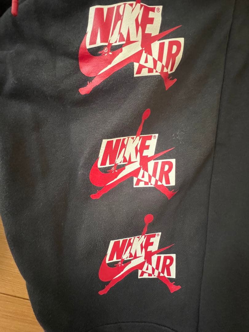 2XLサイズ 中古美品ジョーダン上下セットアップ　ブラック 黒 NIKE　ナイキ