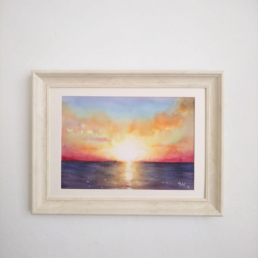 癒しの水彩925 sunrise