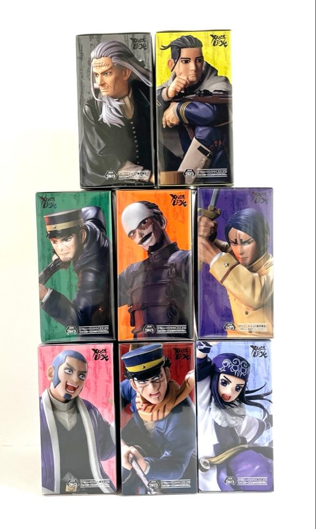 【未開封】ゴールデンカムイ XrossLinkフィギュア 8種セット