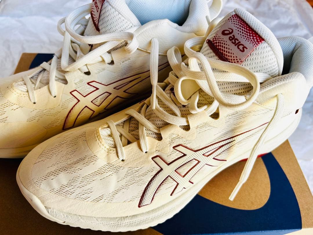 asics バスケットボールシューズ ホワイト