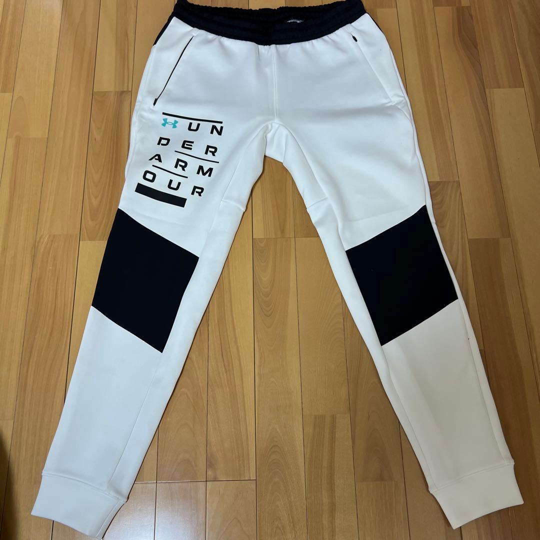 【希少/新庄モデル】アンダーアーマー UAハイブリッド 上下セット白 XL