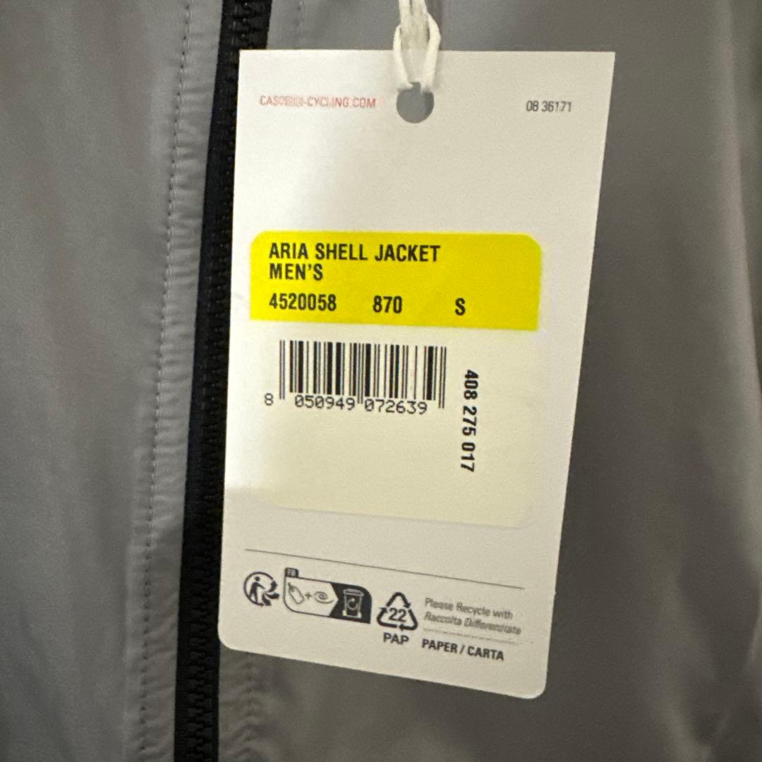 新品 カステリ Castelli ARIA SHELL JACKET ジャケット