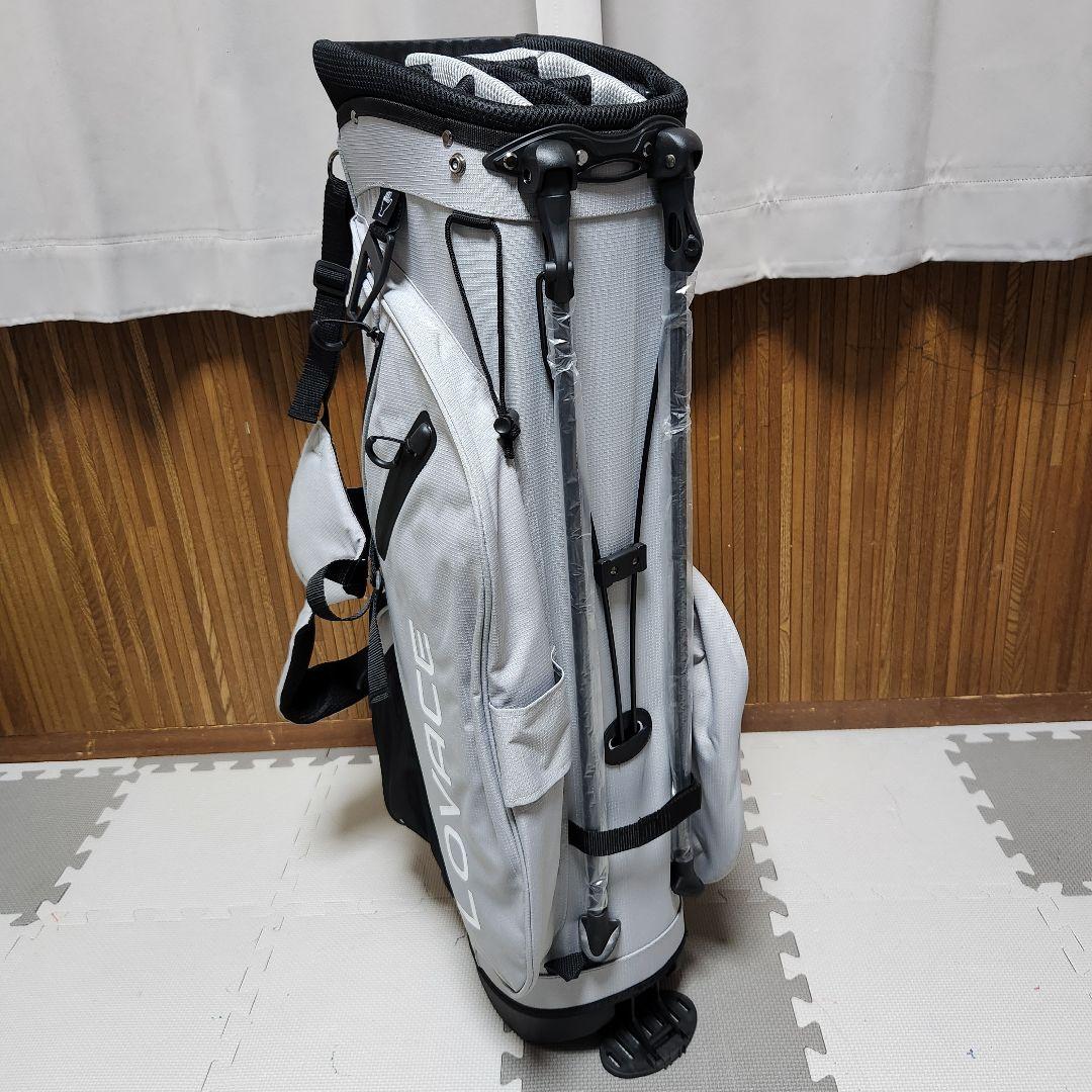 【新品未使用】14分割 LOVACE グレー キャディバッグ