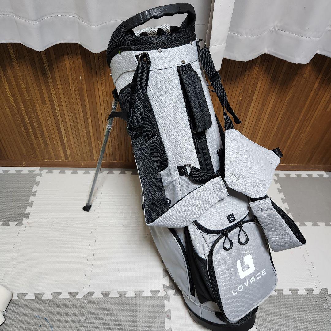 【新品未使用】14分割 LOVACE グレー キャディバッグ