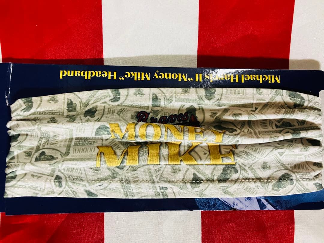 ハリス2世　ブレーブス　Money Mike ヘッドバンド　headband