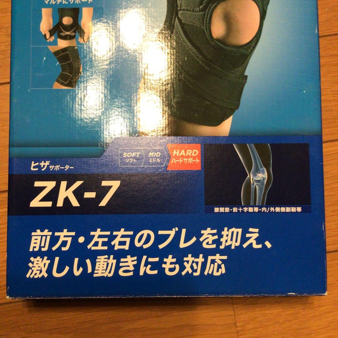 ZAMST ZK-7 膝サポーター Mサイズ 黒