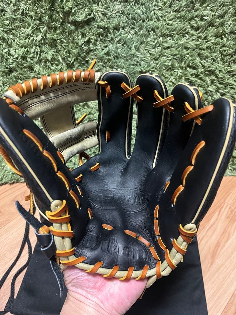 Wilson A2000 KBH13 硬式内野手用グラブ ブラックSSS