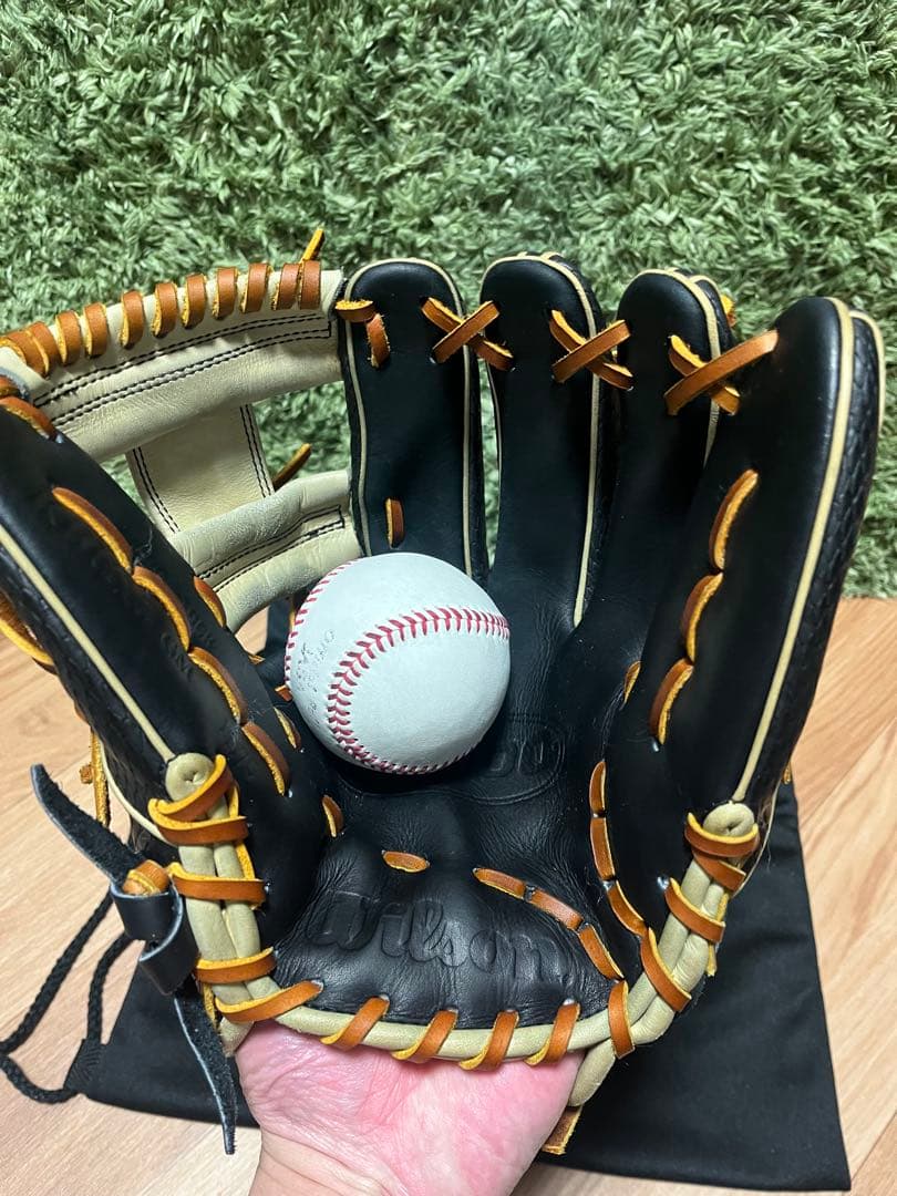 Wilson A2000 KBH13 硬式内野手用グラブ ブラックSSS