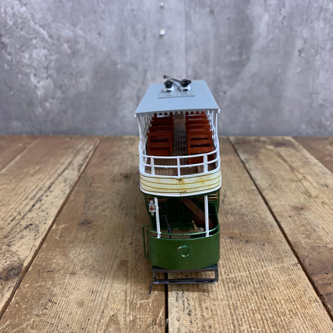 3F 【希少・大型モデル】MODEMO 1/45 大阪市電 2階建電車（グリーン