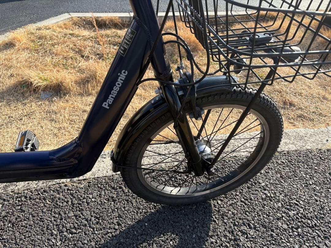 中古20㌅Panasonic電動アシスト自転車　16Ah 大阪　038