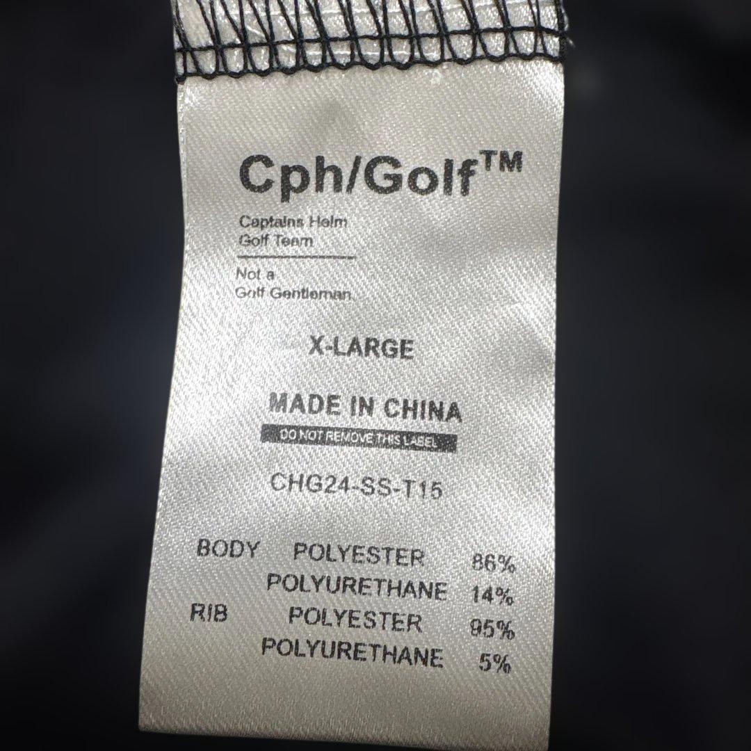 Cph/Golf™ ポロシャツ 黒