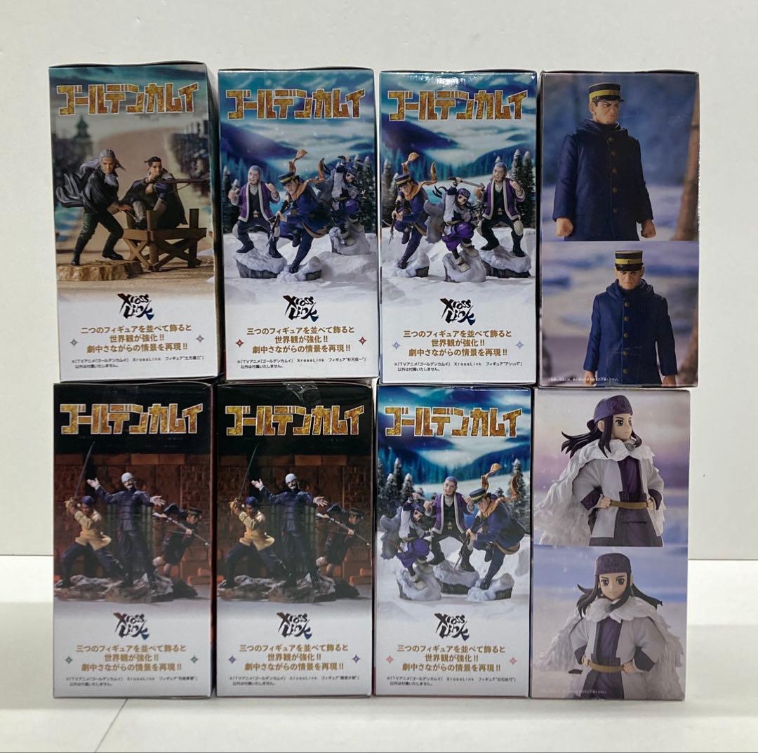 ゴールデンカムイ　フィギュア　まとめ売り　8箱セット　28260318J10M