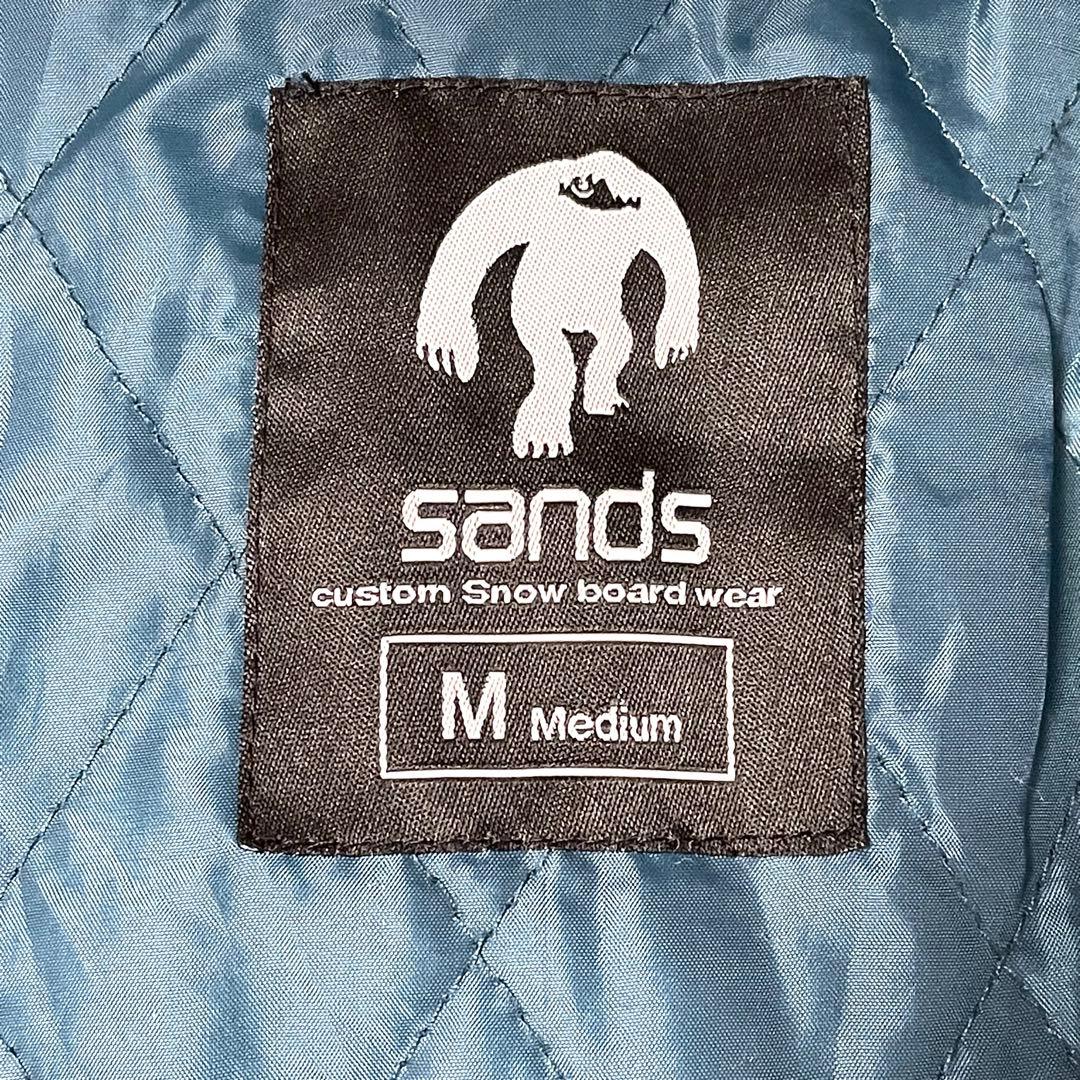 【未使用に近い】 sands サンズ スノーボードウェア M 白