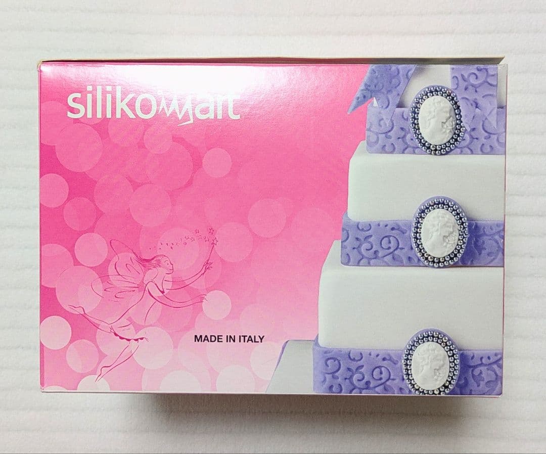 3点セット　シリコマート　ケーキ型　角型　ケーキデザイン［Silikomart］