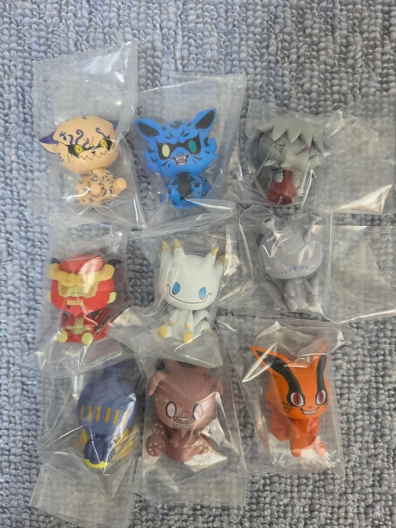 一番くじ ナルト 尾獣ちょこのっこ　9体セット　コンプリート