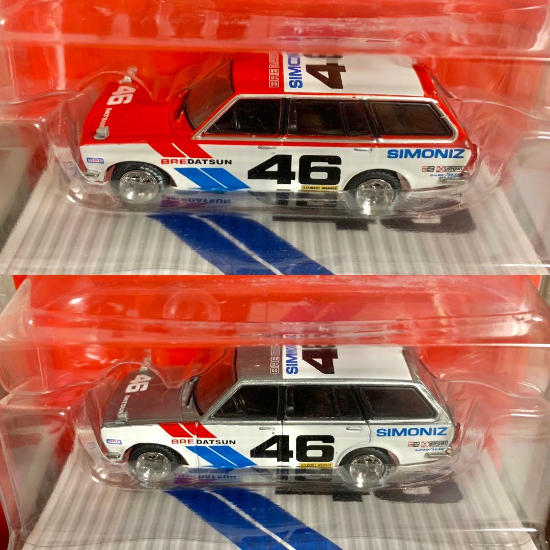 -ターマック 1/64 ダットサン ブルーバード 510 ワゴン BREチェイス