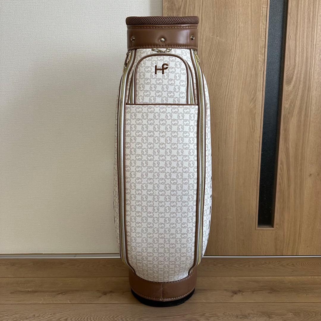 美品 ヒールクリーク HealCreek モノグラム 8.5型 キャディバッグ