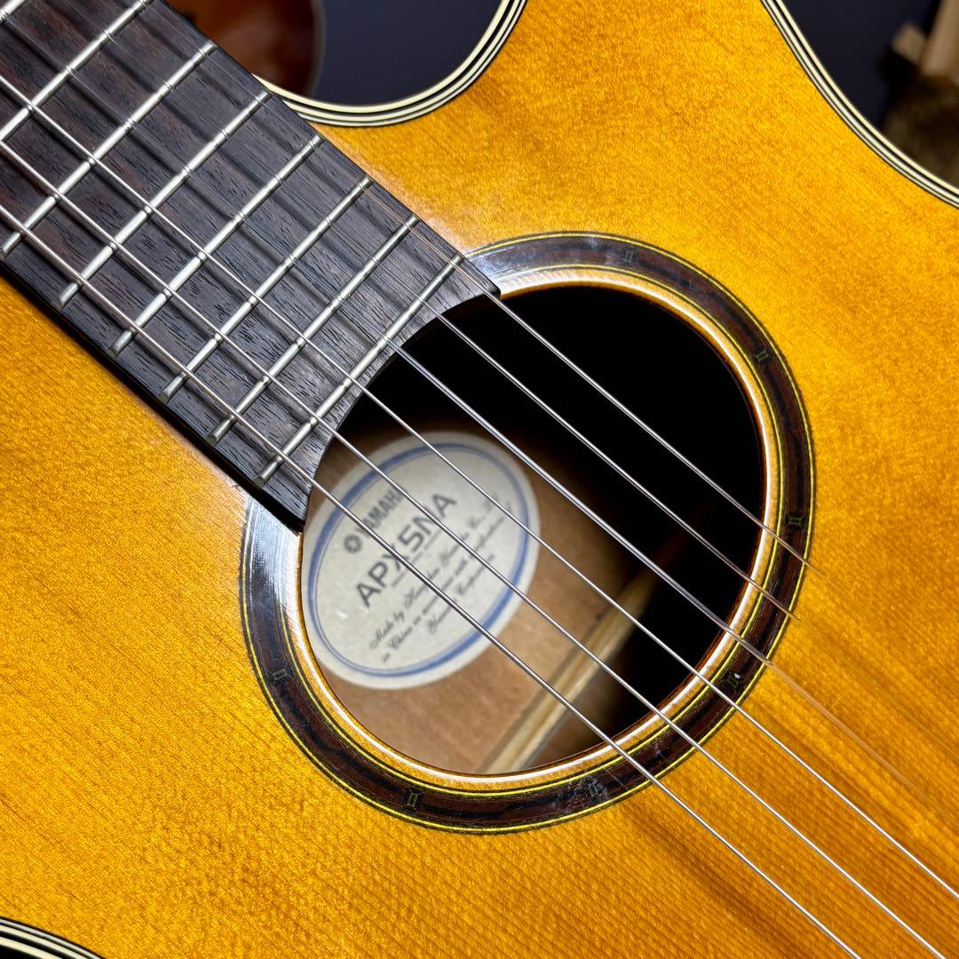 【美品】yamaha apx 5NA 細いネックで弾きやすいエレガット