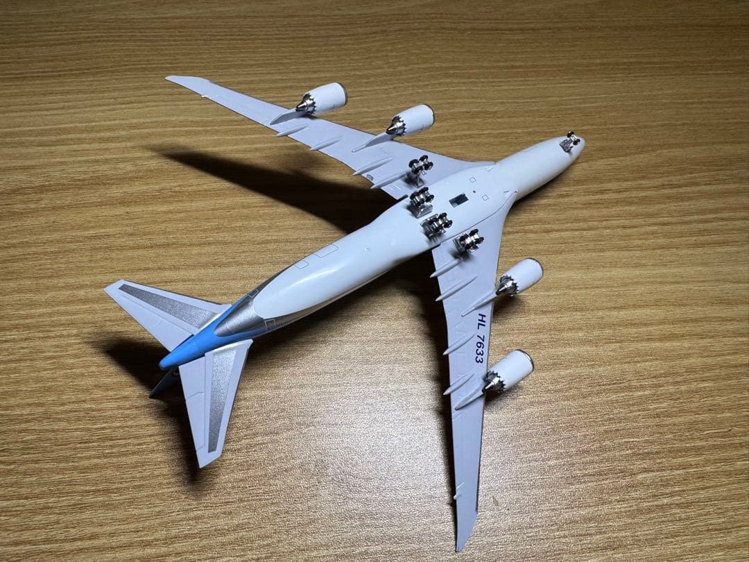 大韓航空　Korean Air 747-8 ダイキャスト1/400