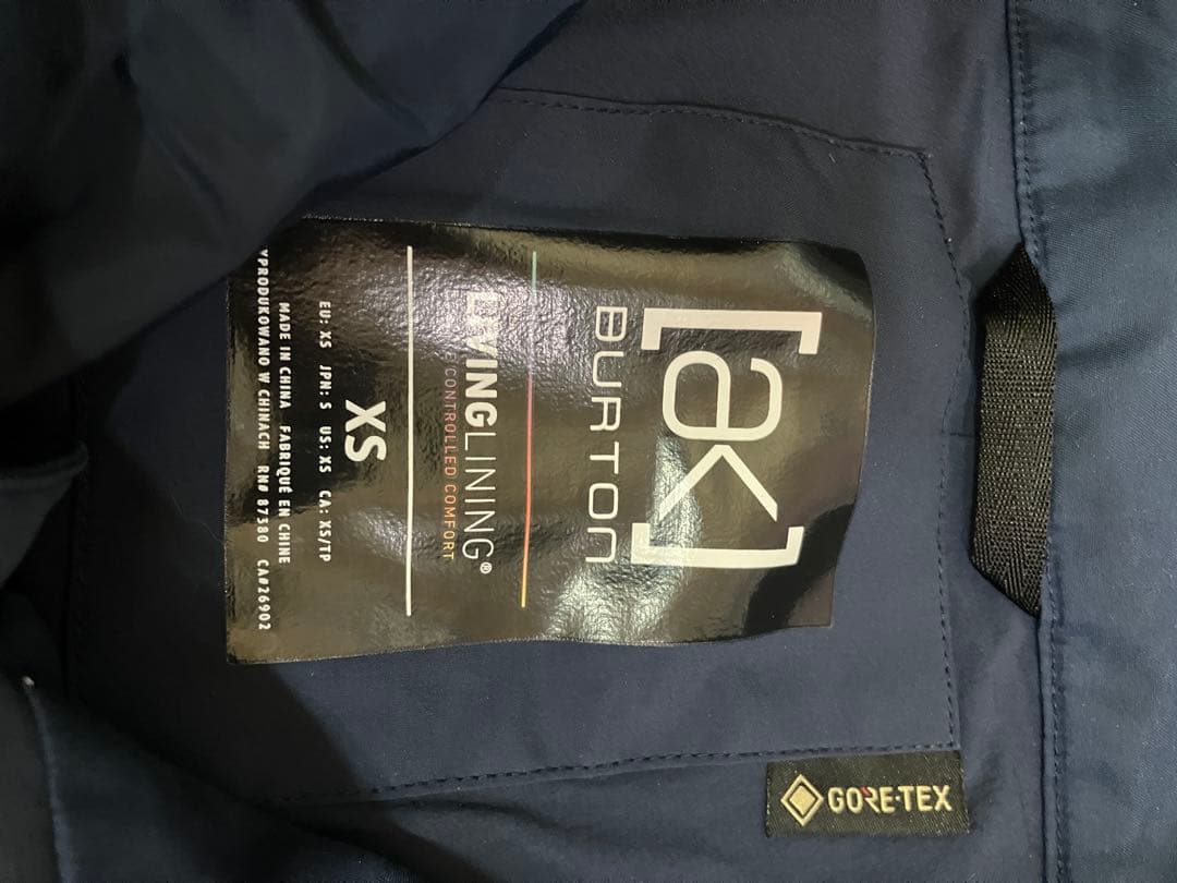 [ak] BURTON GORE-TEX SUMMIT XS 2月末迄値下げ