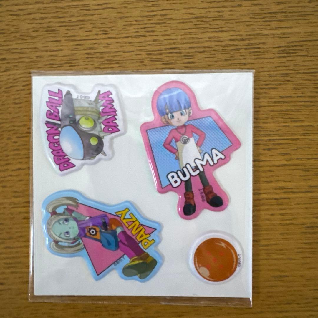 ぷっくりシール全7種コンプリート ドラゴンボールDAIMAコラボセット