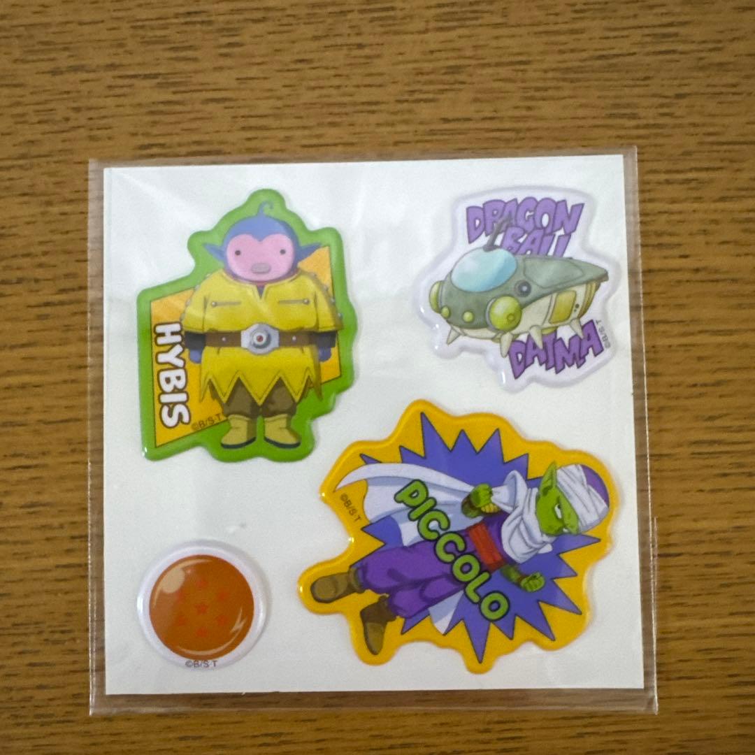 ぷっくりシール全7種コンプリート ドラゴンボールDAIMAコラボセット