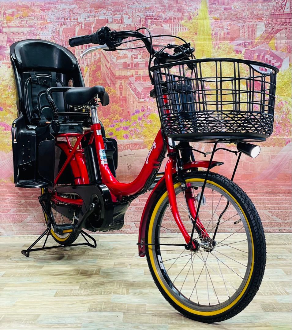 ZK3667 電動自転車 ヤマハ パスバビー 子供乗せ 20インチ 送料無料