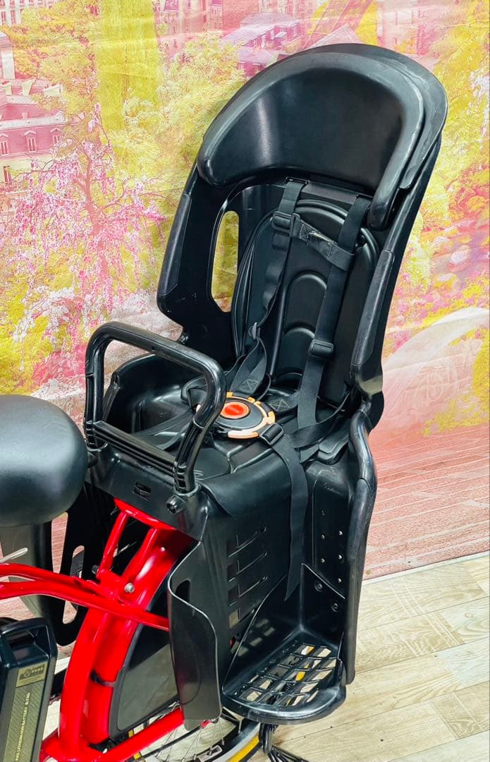 ZK3667 電動自転車 ヤマハ パスバビー 子供乗せ 20インチ 送料無料