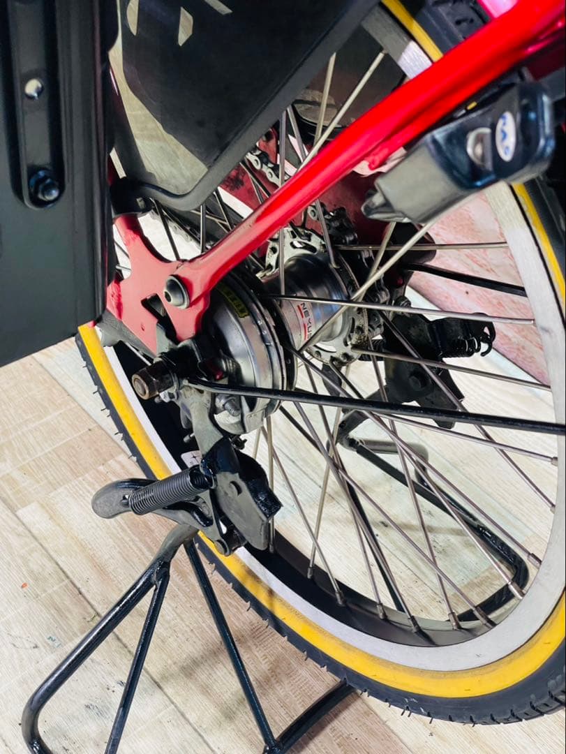 ZK3667 電動自転車 ヤマハ パスバビー 子供乗せ 20インチ 送料無料