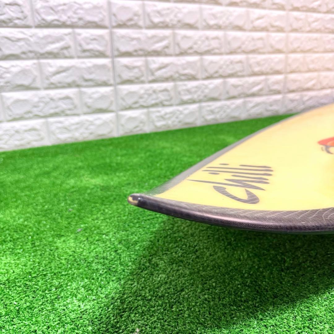 希少モデル　chilli サーフボード　fiberflex 5’11ft