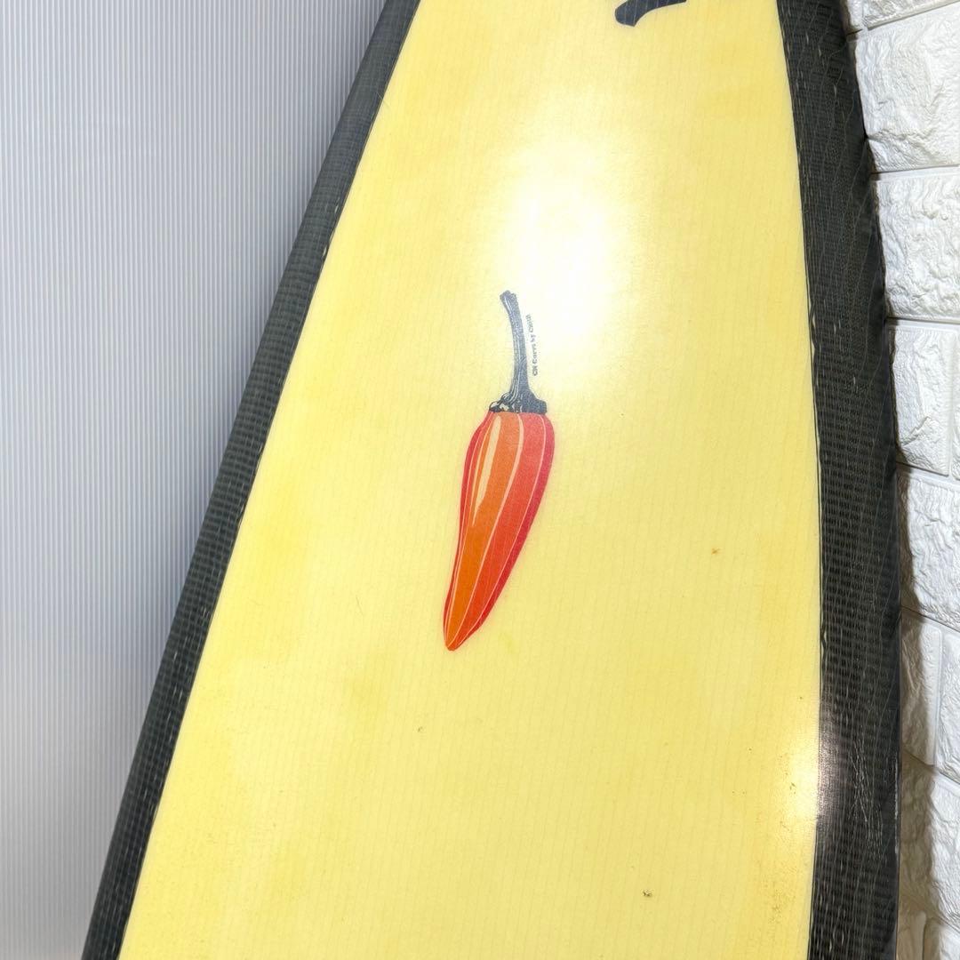 希少モデル　chilli サーフボード　fiberflex 5’11ft