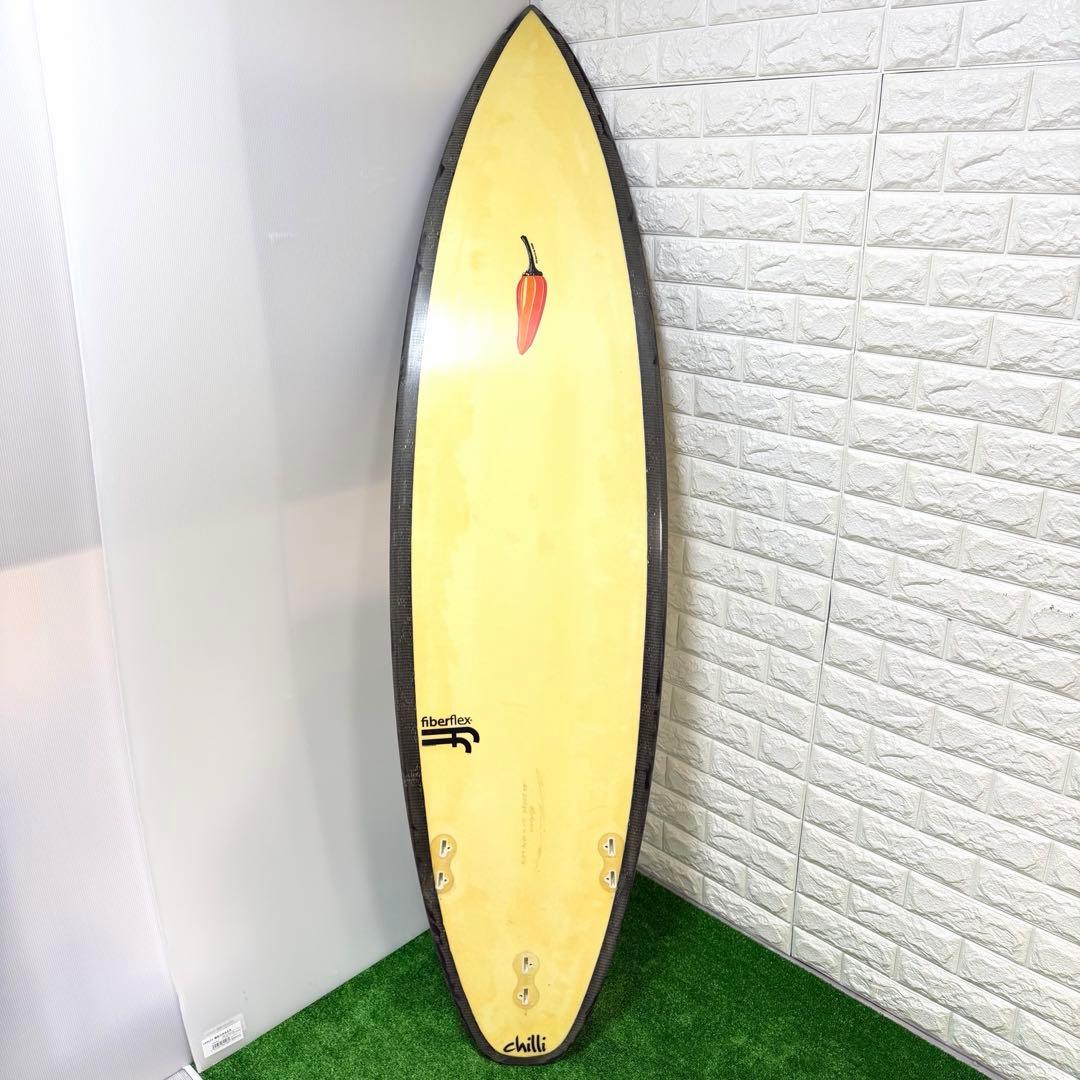 希少モデル　chilli サーフボード　fiberflex 5’11ft
